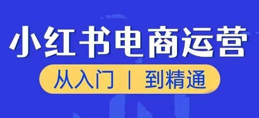 小红书电商运营课，从入门到精通，带你抓住又一个赚钱风口-pcp资源社